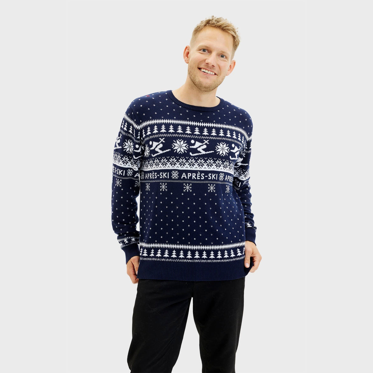 Bobby | Nordic Après-Ski Crew Neck Mens Christmas Jumper