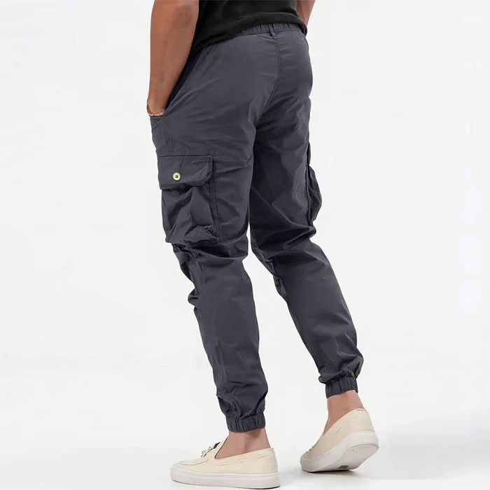 Bobby | Refined Utility Cargo Trousers with Drawstring Waist