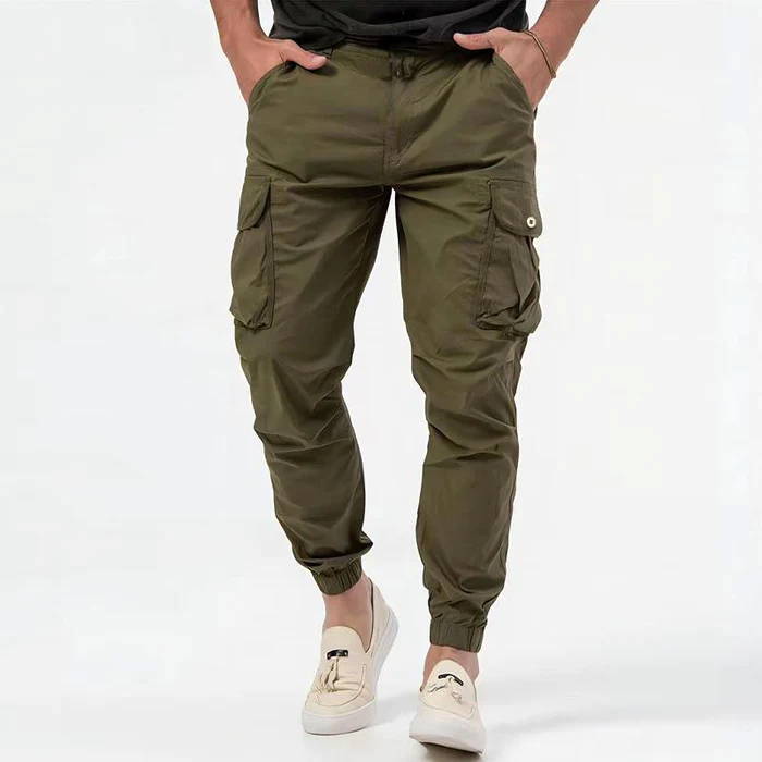 Bobby | Refined Utility Cargo Trousers with Drawstring Waist