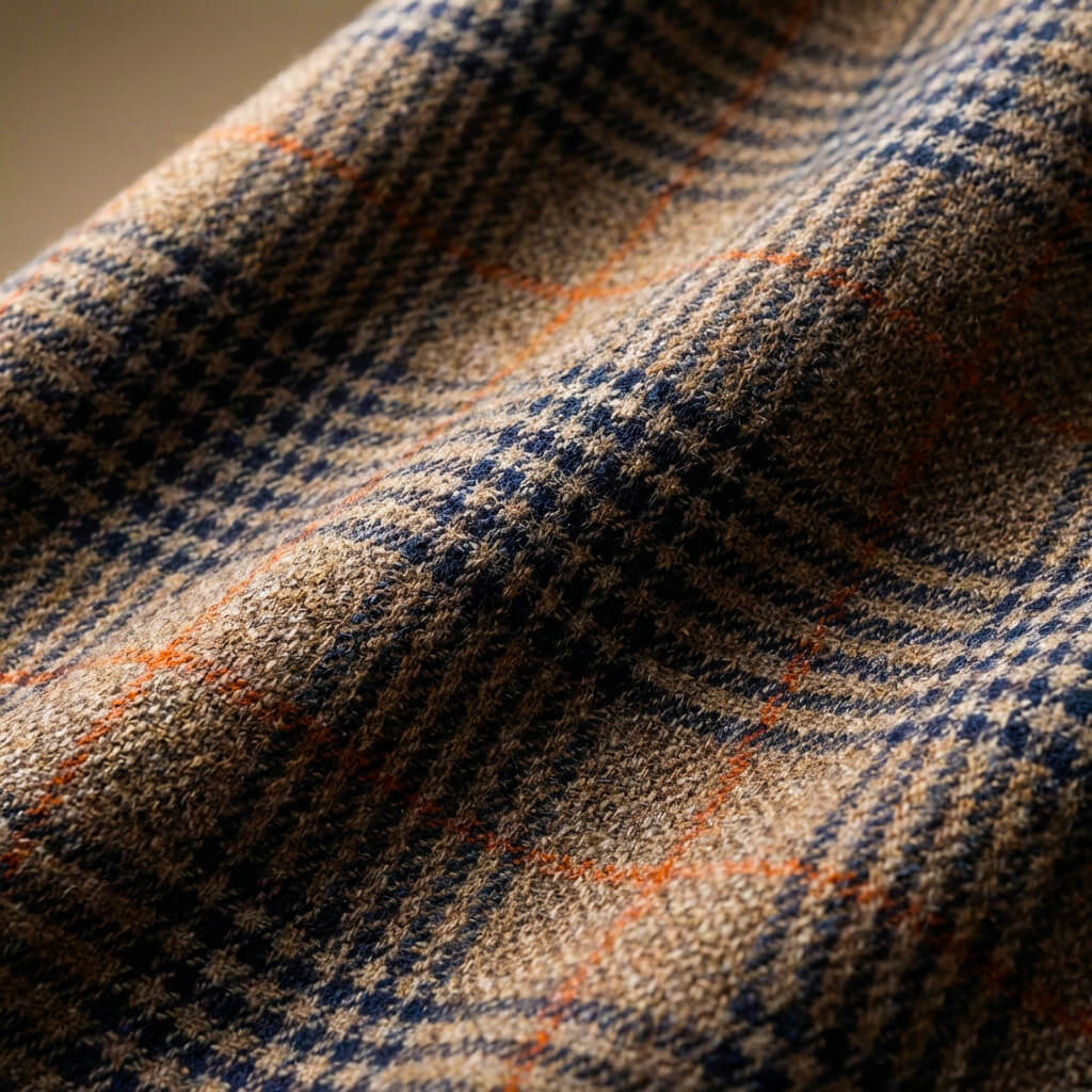 Bobby | Single-Breasted Houndstooth Check Tweed Jacket