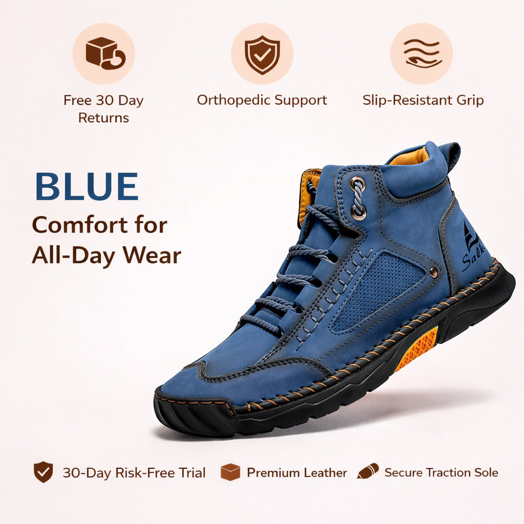 Bobby | Timeless Lace-Up Mens Boots with Chunky Soles