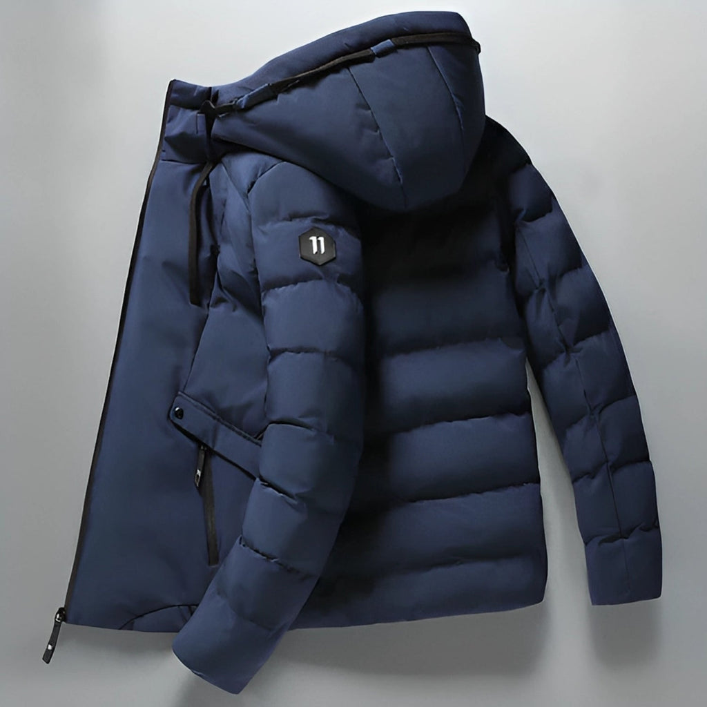 Bodhi | Elegant Hooded Mens Parka Jacket