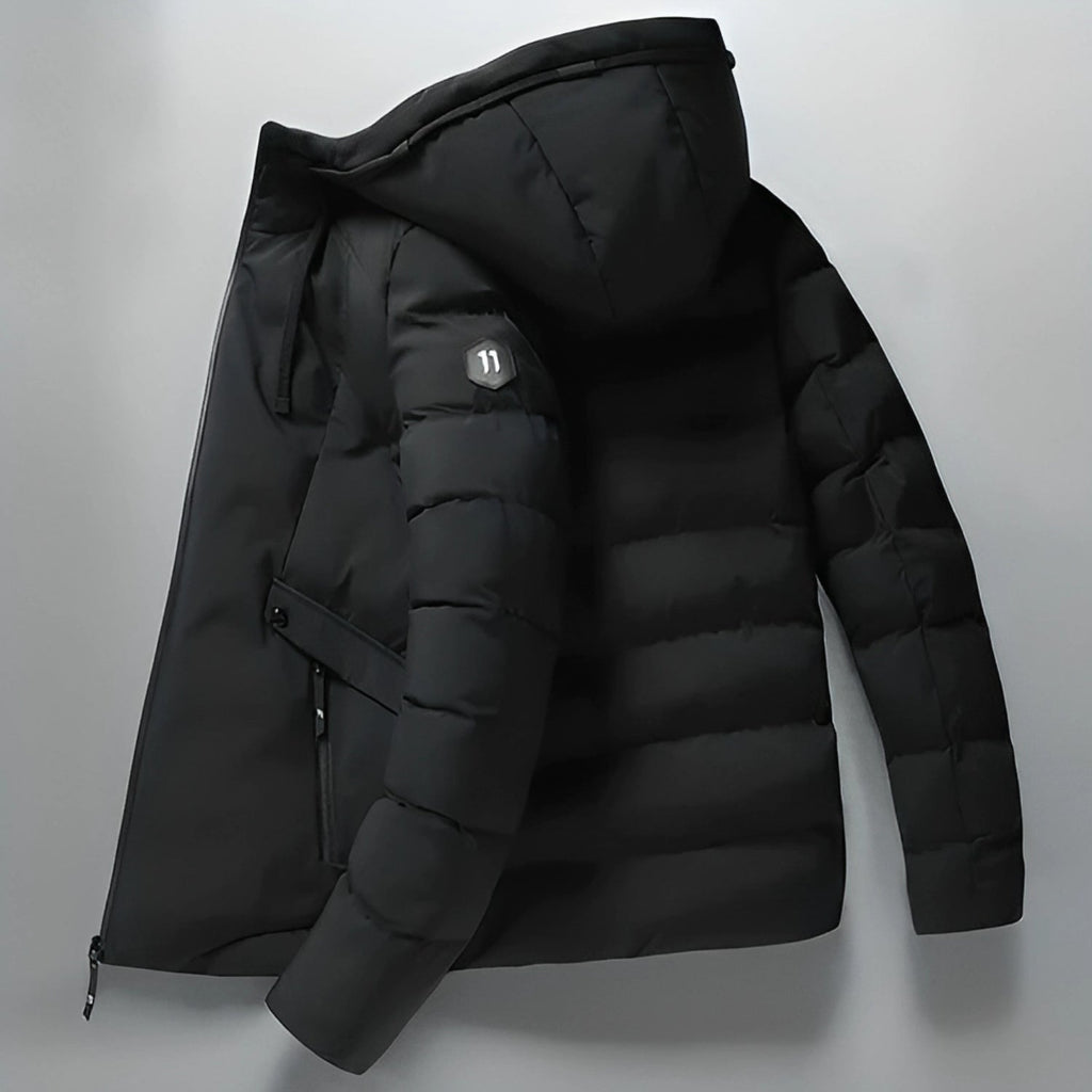 Bodhi | Elegant Hooded Mens Parka Jacket