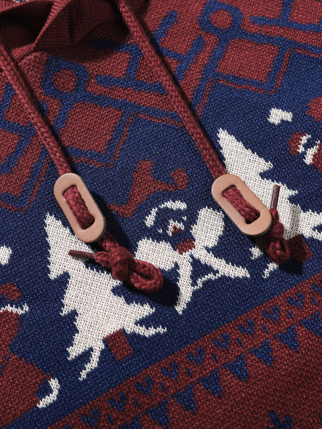 Bodhi | Graceful Reindeer Mens Xmas Jumper Hoodie