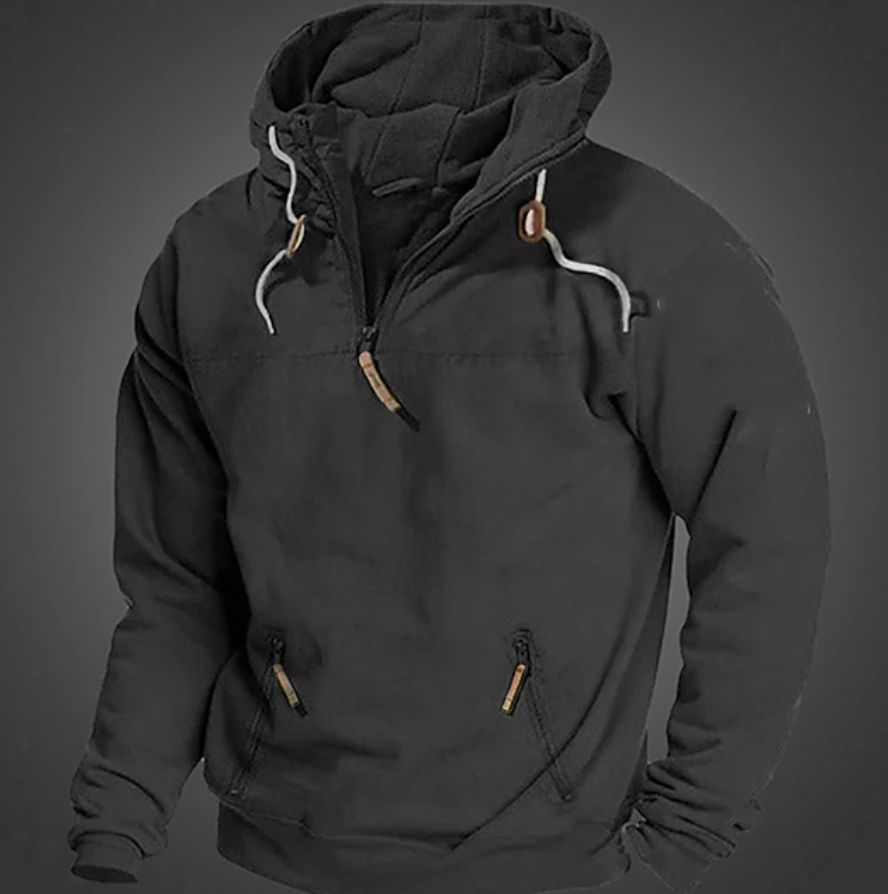 Bodhi | Stylish Half-Zip Hooded Sweatshirt Anorak