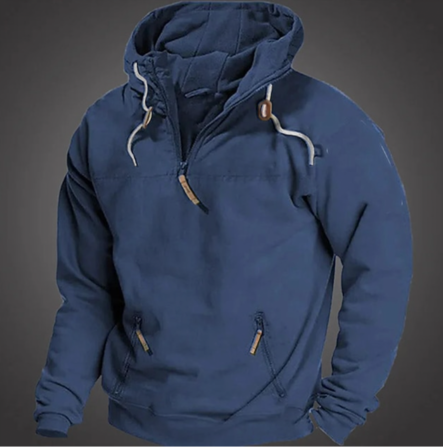 Bodhi | Stylish Half-Zip Hooded Sweatshirt Anorak
