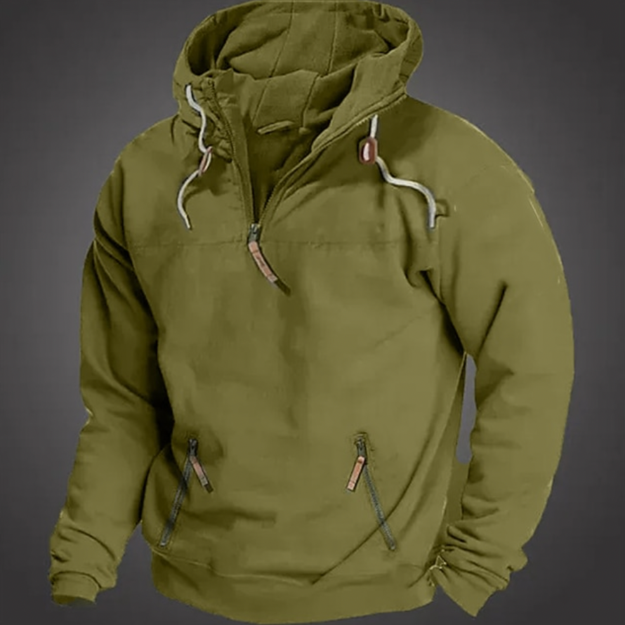 Bodhi | Stylish Half-Zip Hooded Sweatshirt Anorak