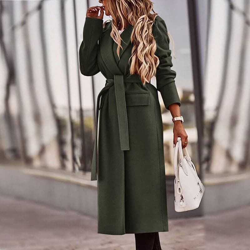 Bonnie | Classic Belted Wrap Trench Coat
