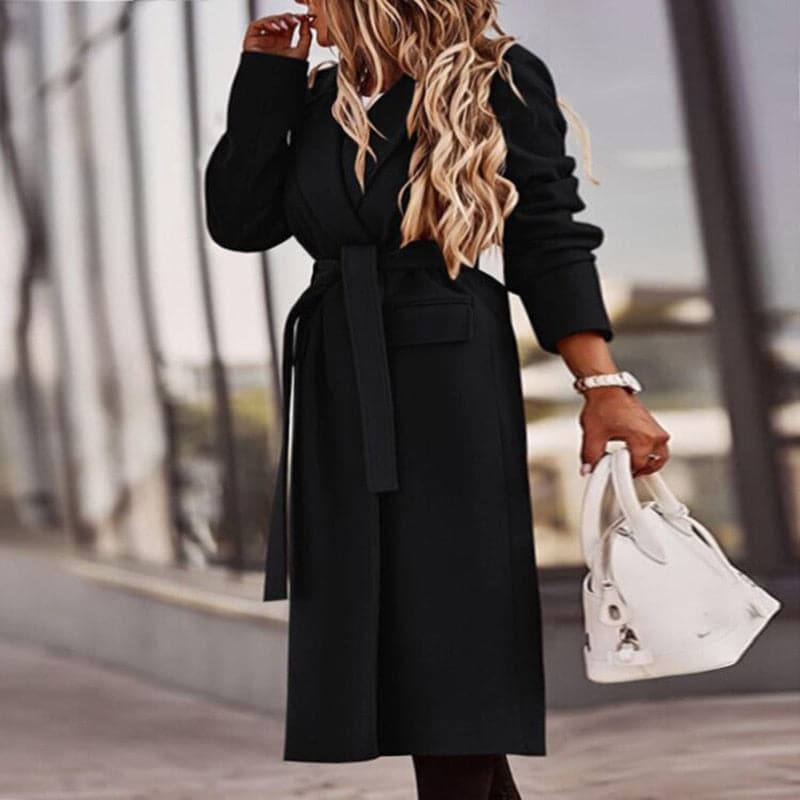 Bonnie | Classic Belted Wrap Trench Coat