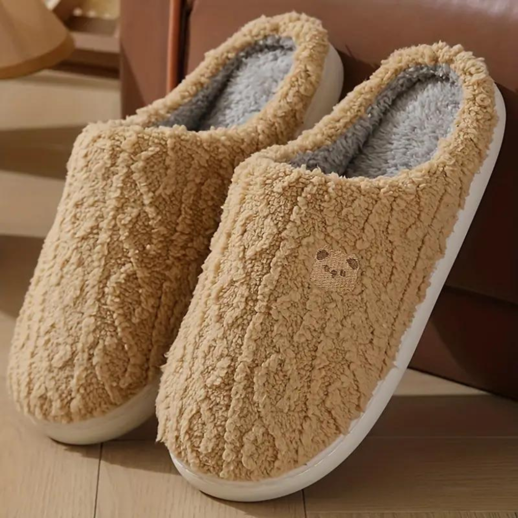 Bonnie | Elegant Cosy Fluffy Plush Slippers
