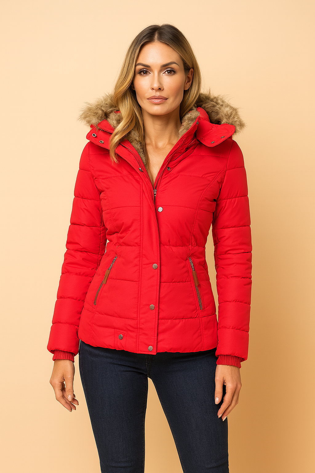 Bonnie | Graceful Hooded Quilted Puffer Jacket Women
