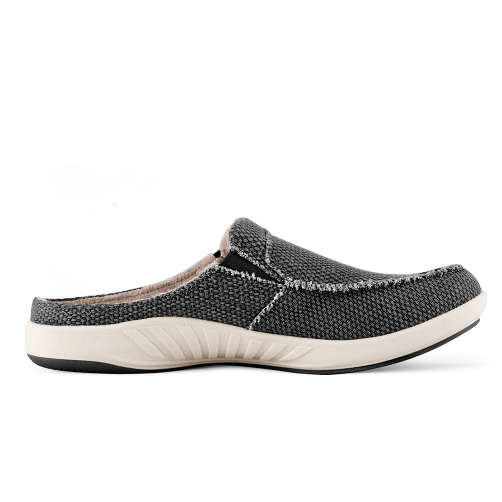 Caleb | Refined Arch Support Mens Slippers with Plush Lining