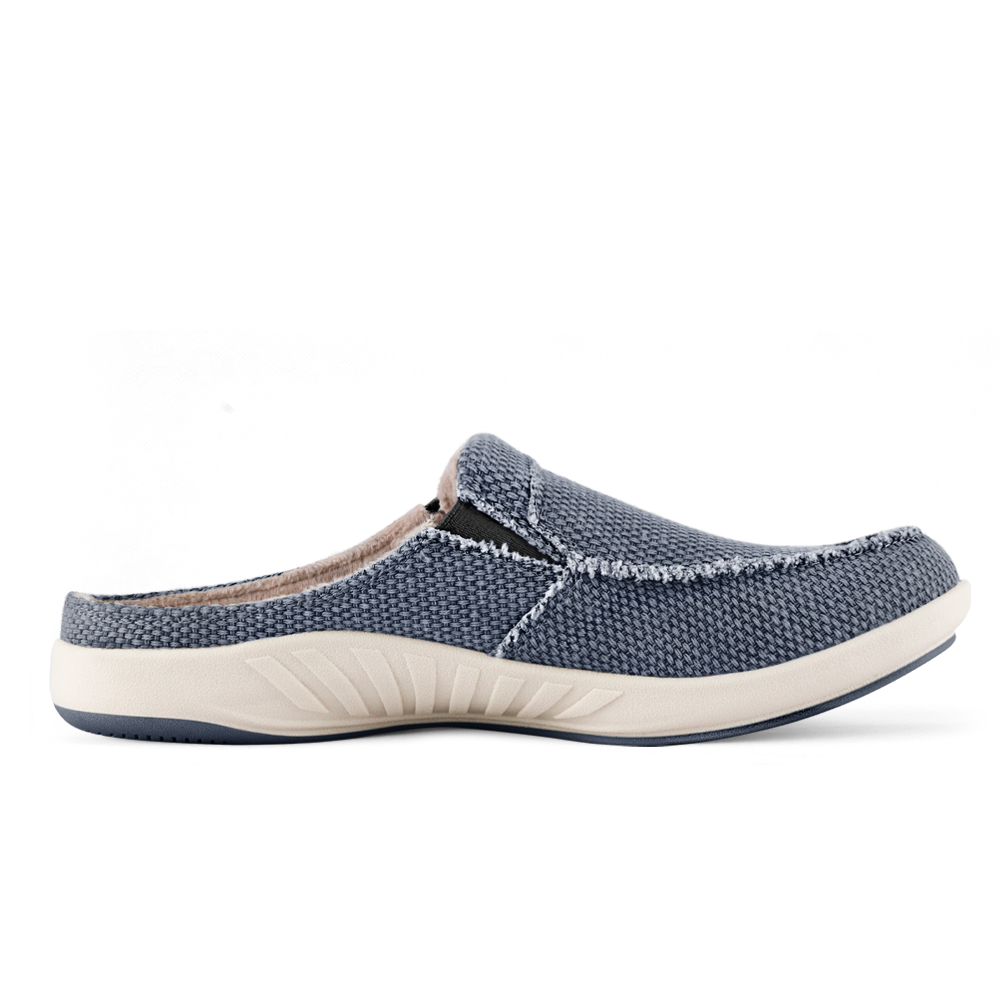 Caleb | Refined Arch Support Mens Slippers with Plush Lining