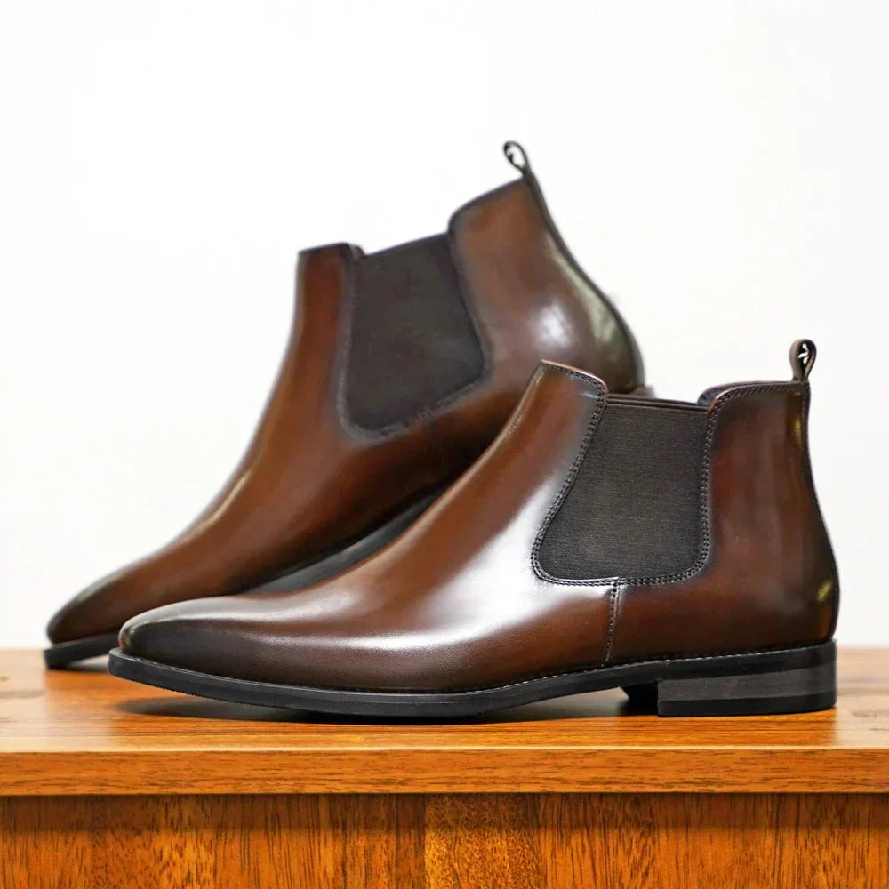 Caleb | Slip-On Chelsea Mens Boots