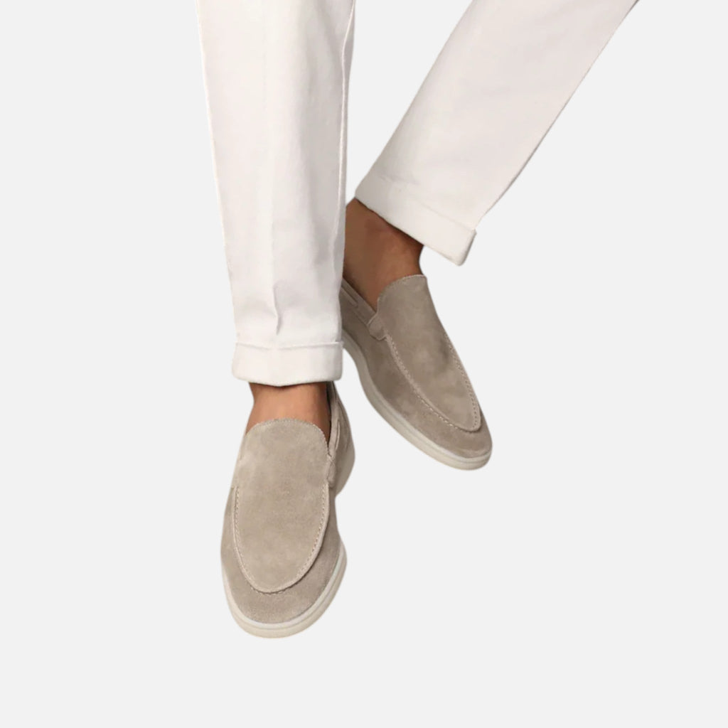 Charlie | Effortless Suede-Look Moccasin Mens Slippers
