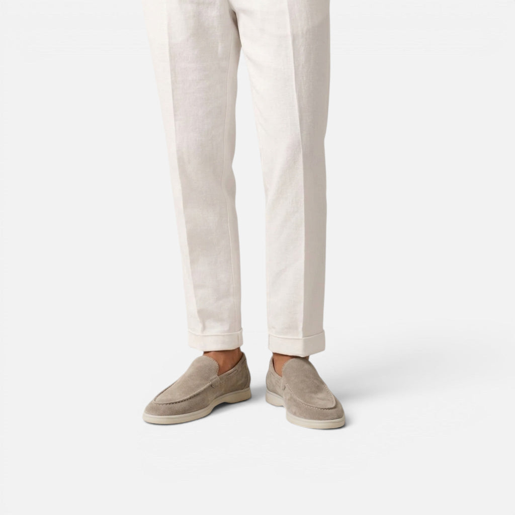 Charlie | Effortless Suede-Look Moccasin Mens Slippers