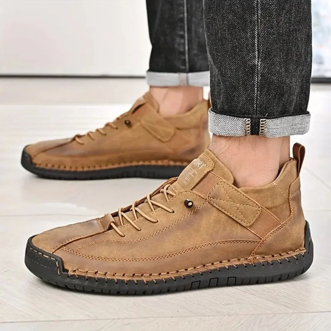 Charlie | Sophisticated Cushioned Orthopedic Shoes with Stitched Detail