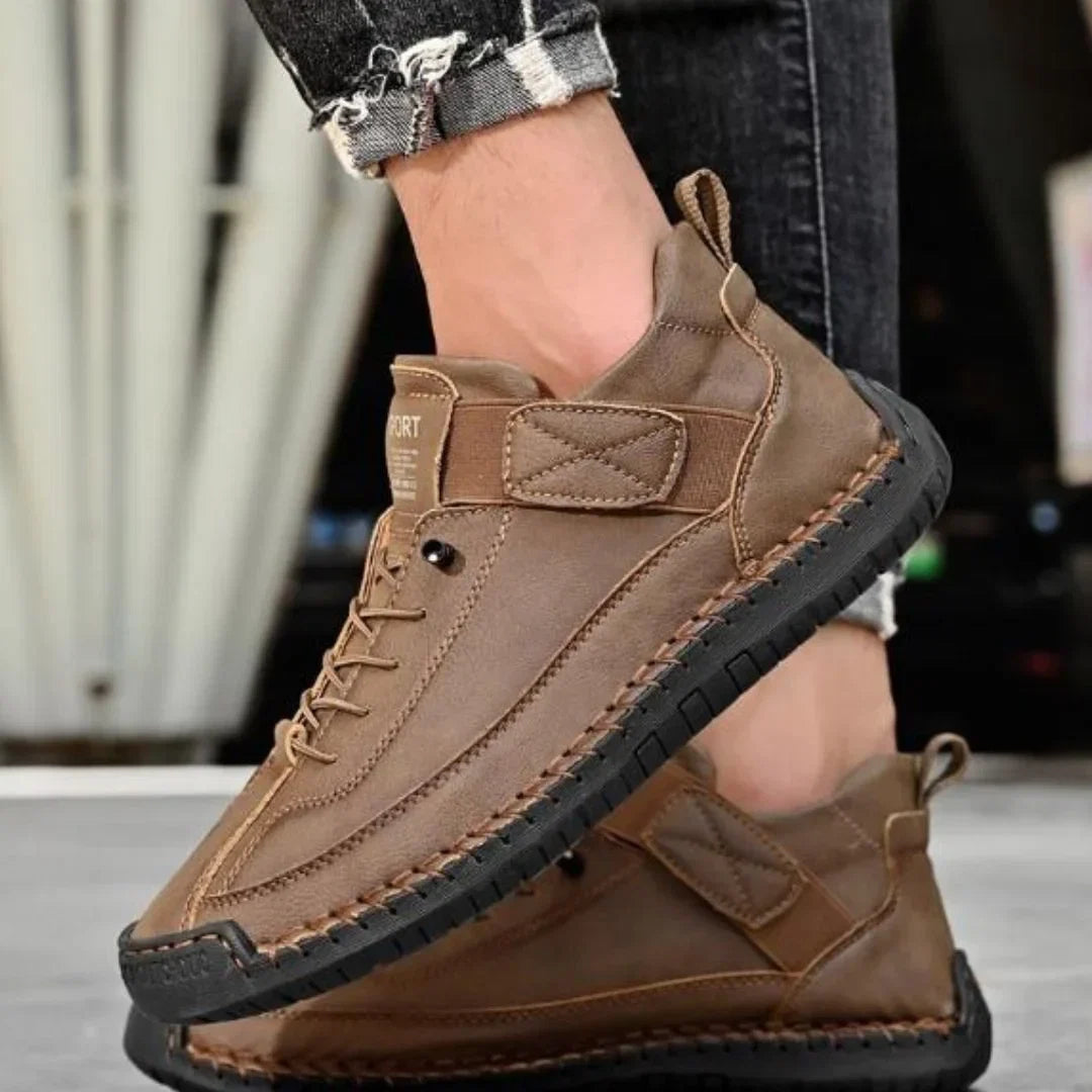 Charlie | Sophisticated Cushioned Orthopedic Shoes with Stitched Detail