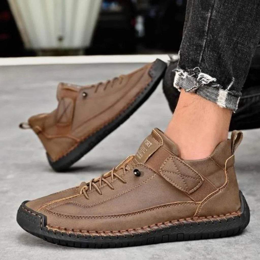 Charlie | Sophisticated Cushioned Orthopedic Shoes with Stitched Detail