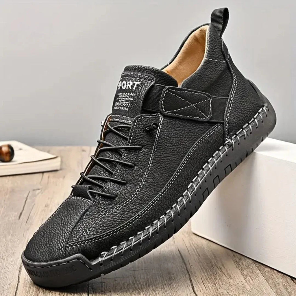 Charlie | Sophisticated Cushioned Orthopedic Shoes with Stitched Detail