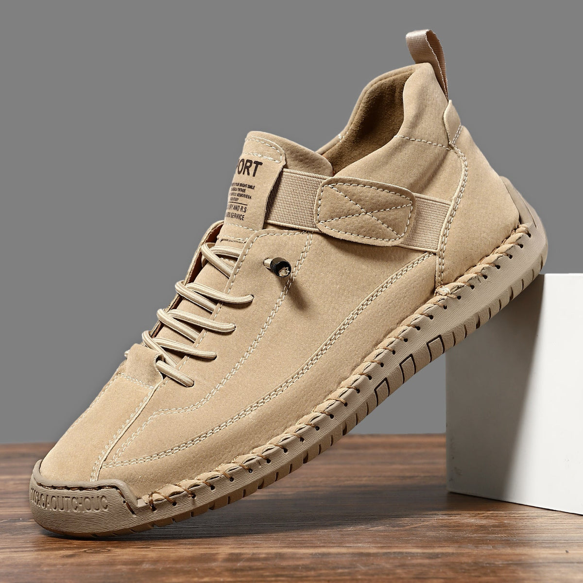 Charlie | Sophisticated Cushioned Orthopedic Shoes with Stitched Detail