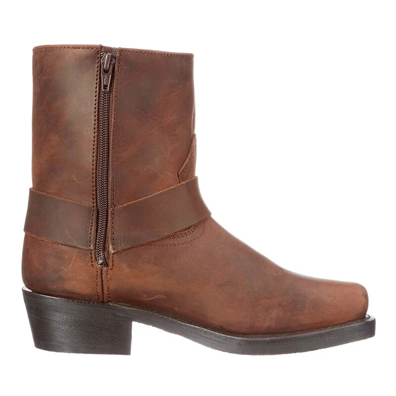 Charlie | Vintage Harness Biker Mens Boots