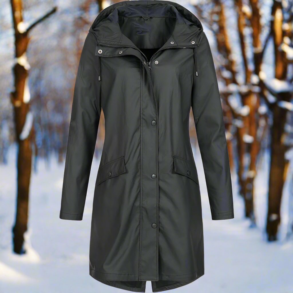 Charlotte | Effortless Hooded Waterproof Jacket with Pockets