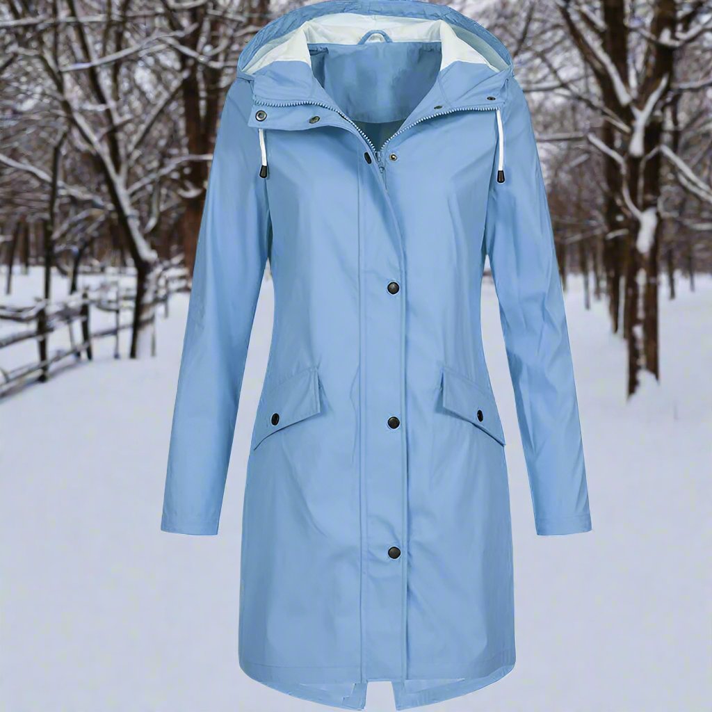Charlotte | Effortless Hooded Waterproof Jacket with Pockets