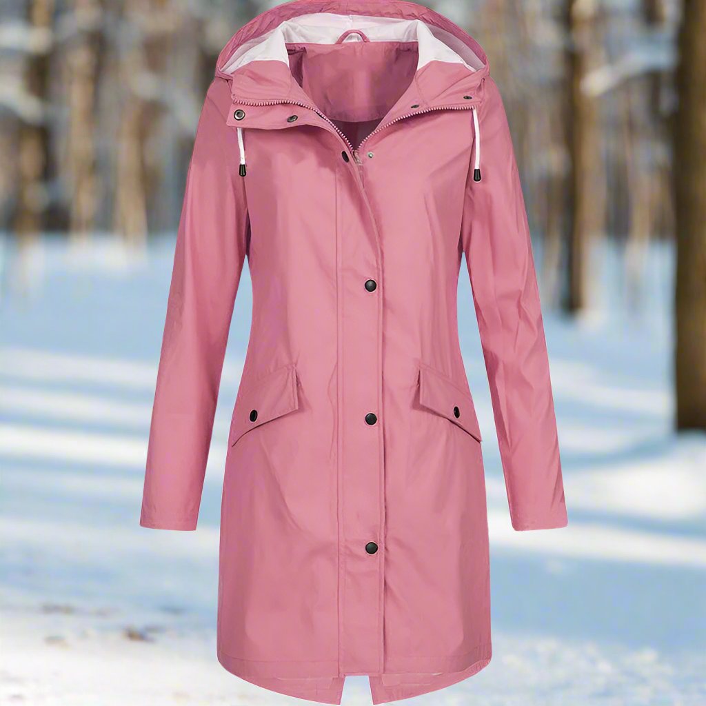 Charlotte | Effortless Hooded Waterproof Jacket with Pockets