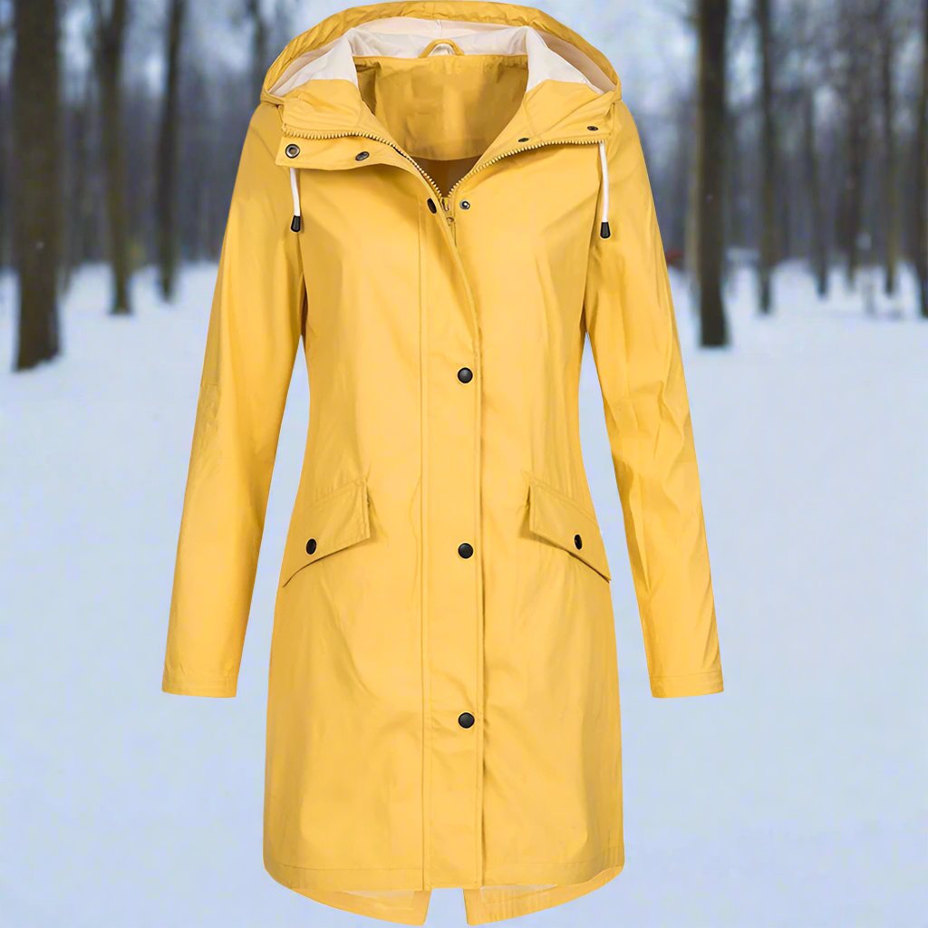 Charlotte | Effortless Hooded Waterproof Jacket with Pockets