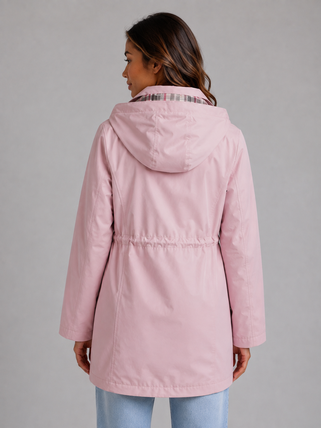 Chloe | Stylish Hooded Waterproof Jacket with Drawstring Waist