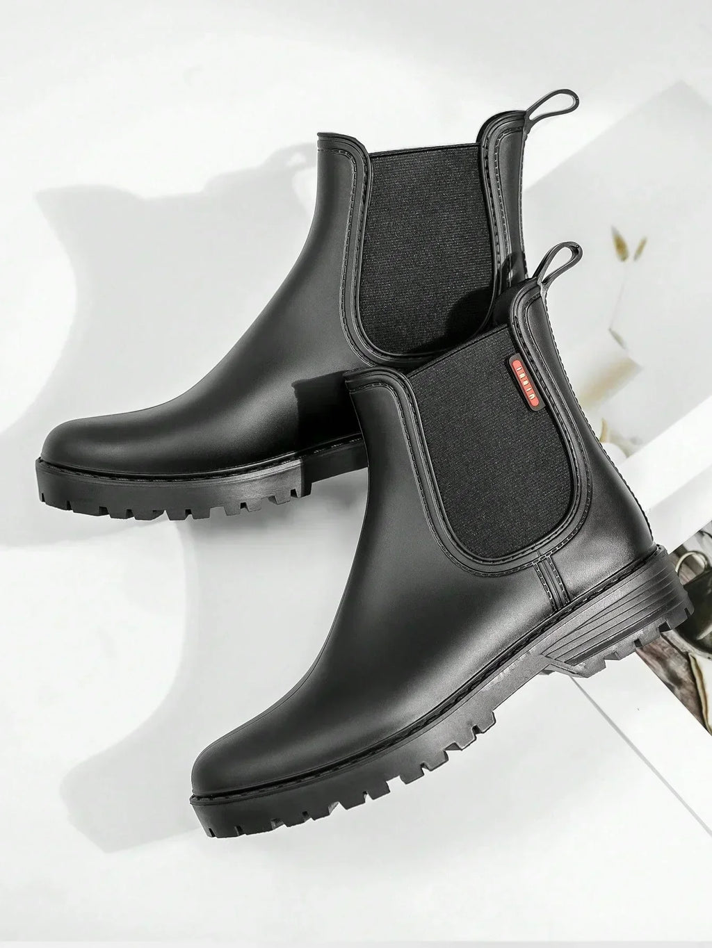 Chloe | Stylish Waterproof Chelsea Rain Boots