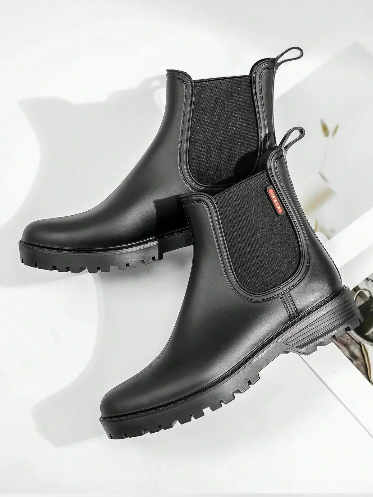 Chloe | Stylish Waterproof Chelsea Rain Boots