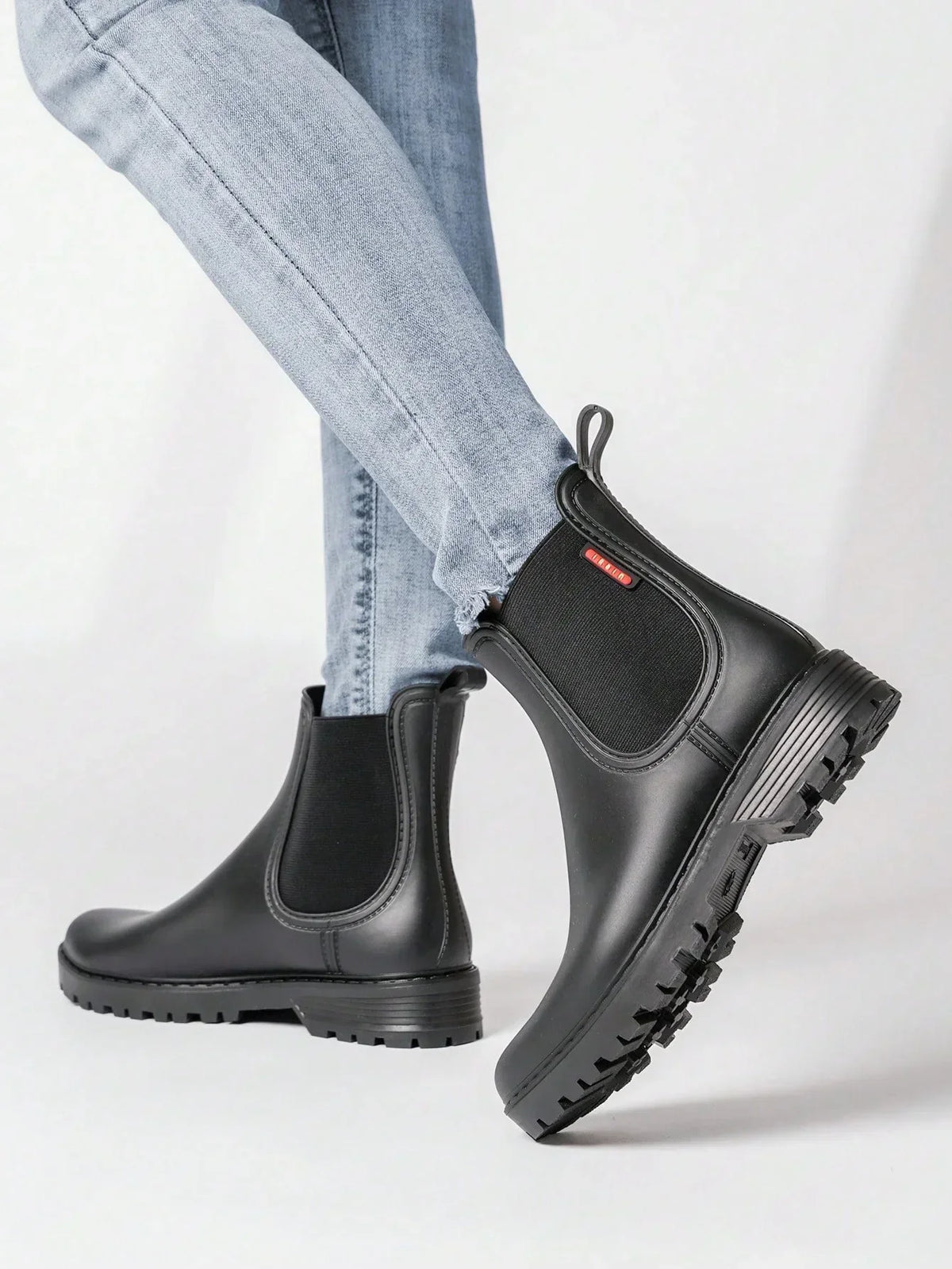 Chloe | Stylish Waterproof Chelsea Rain Boots