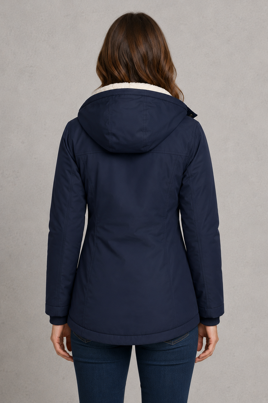 Daisy | Elegant Longline Waterproof Hooded Jacket