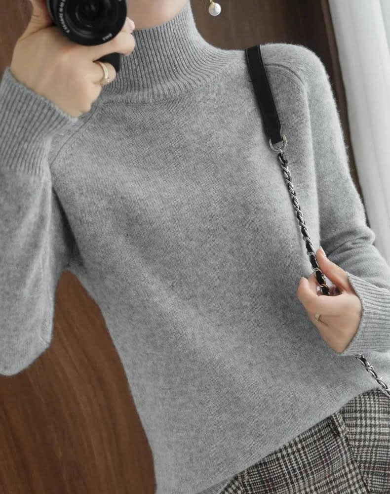 Daisy | Long Sleeve Roll Neck Womens Knit Jumper