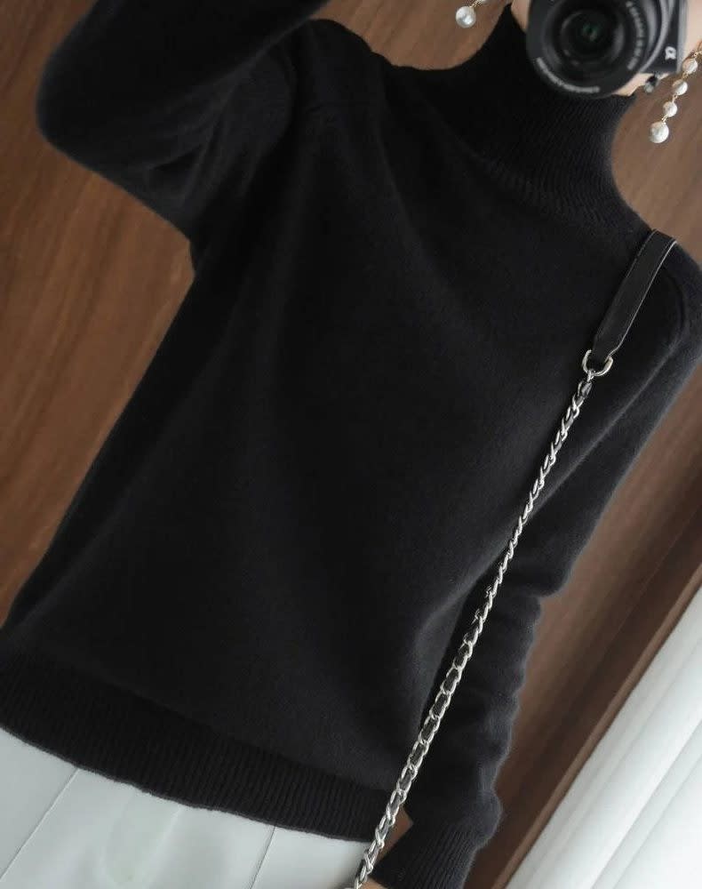 Daisy | Long Sleeve Roll Neck Womens Knit Jumper