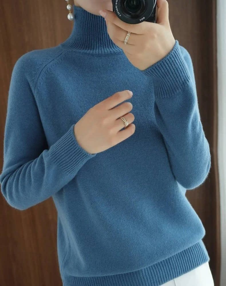 Daisy | Long Sleeve Roll Neck Womens Knit Jumper