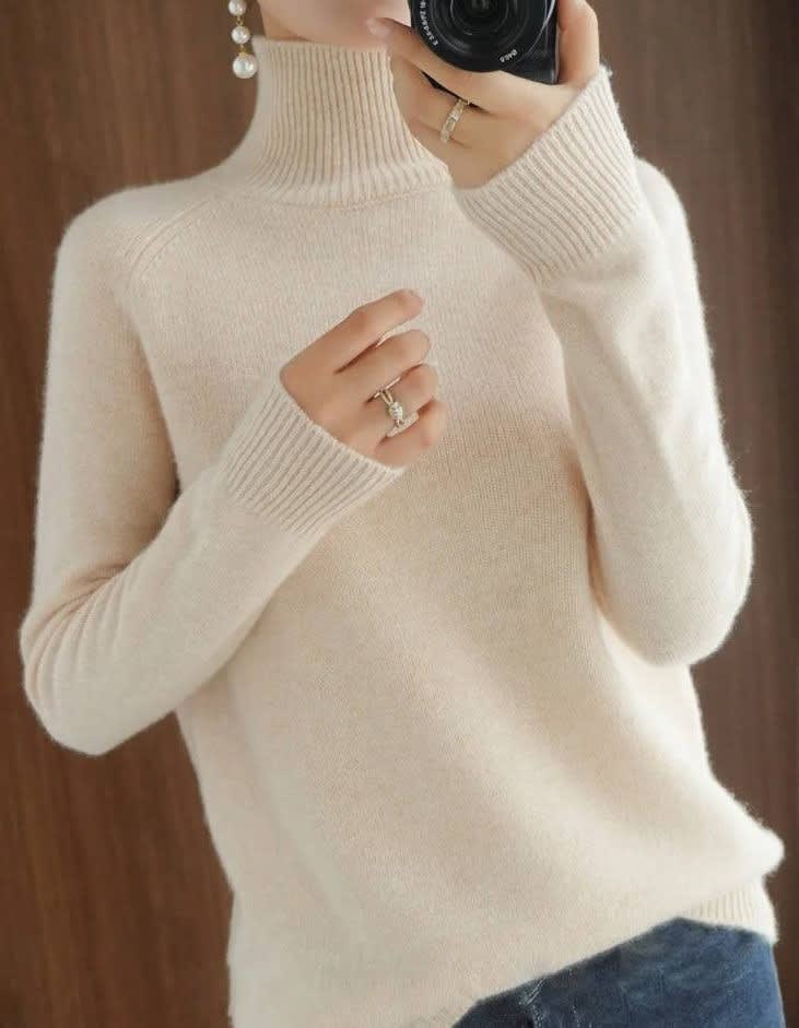 Daisy | Long Sleeve Roll Neck Womens Knit Jumper