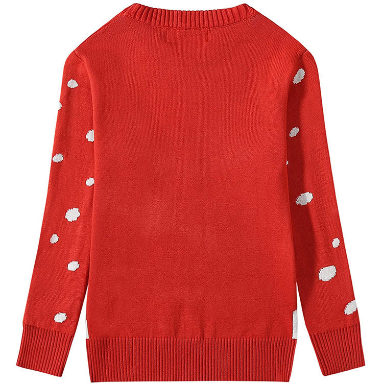 Daisy | Relaxed Reindeer Print Ladies Xmas Jumpers