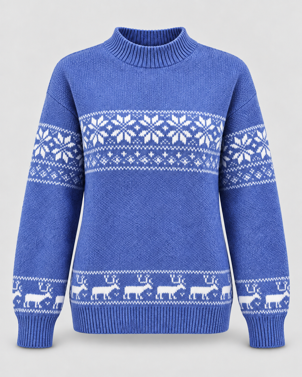 Daisy | Timeless Fair Isle Reindeer Ladies Xmas Jumper