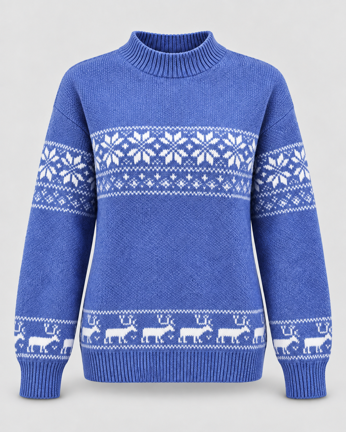 Daisy | Timeless Fair Isle Reindeer Ladies Xmas Jumper