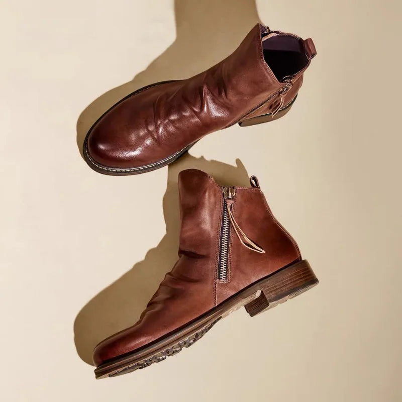 Daniel | Refined Side Zip Mens Boots