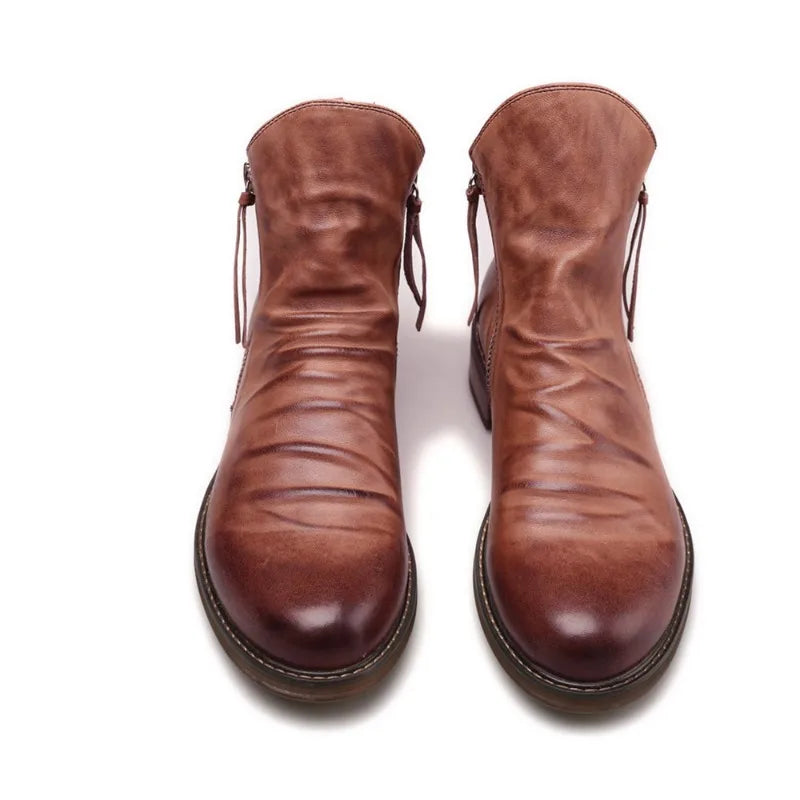Daniel | Refined Side Zip Mens Boots