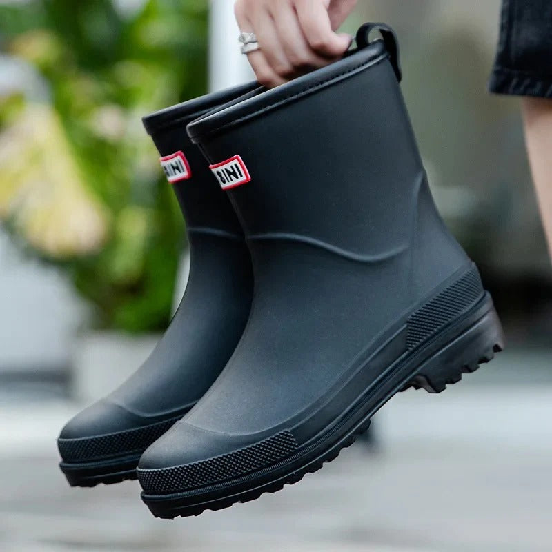 Darcie | Effortless Mid-Calf Waterproof Boots with Chunky Sole