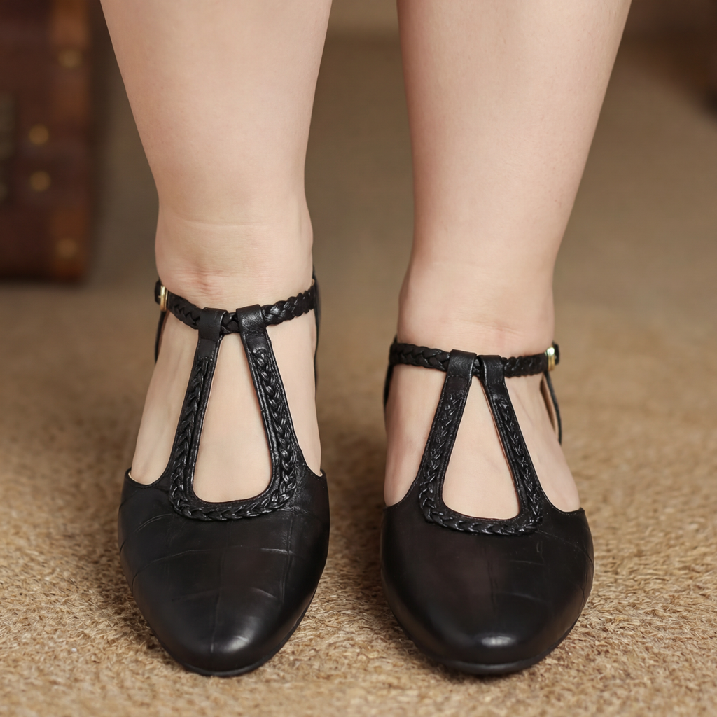 Darcie | Sophisticated T-Strap Mary Jane Shoes