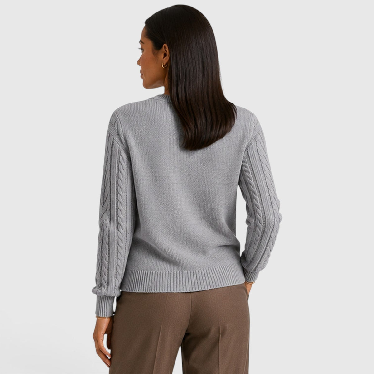 Darcie | Timeless Cable Stitch Womens Knit Jumper