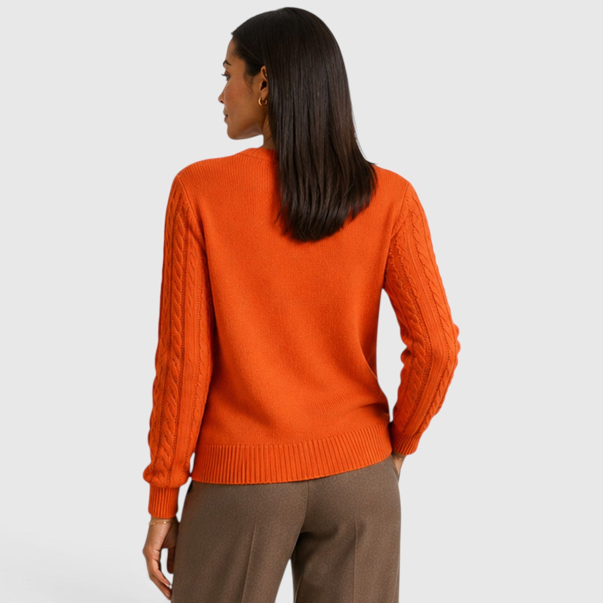 Darcie | Timeless Cable Stitch Womens Knit Jumper