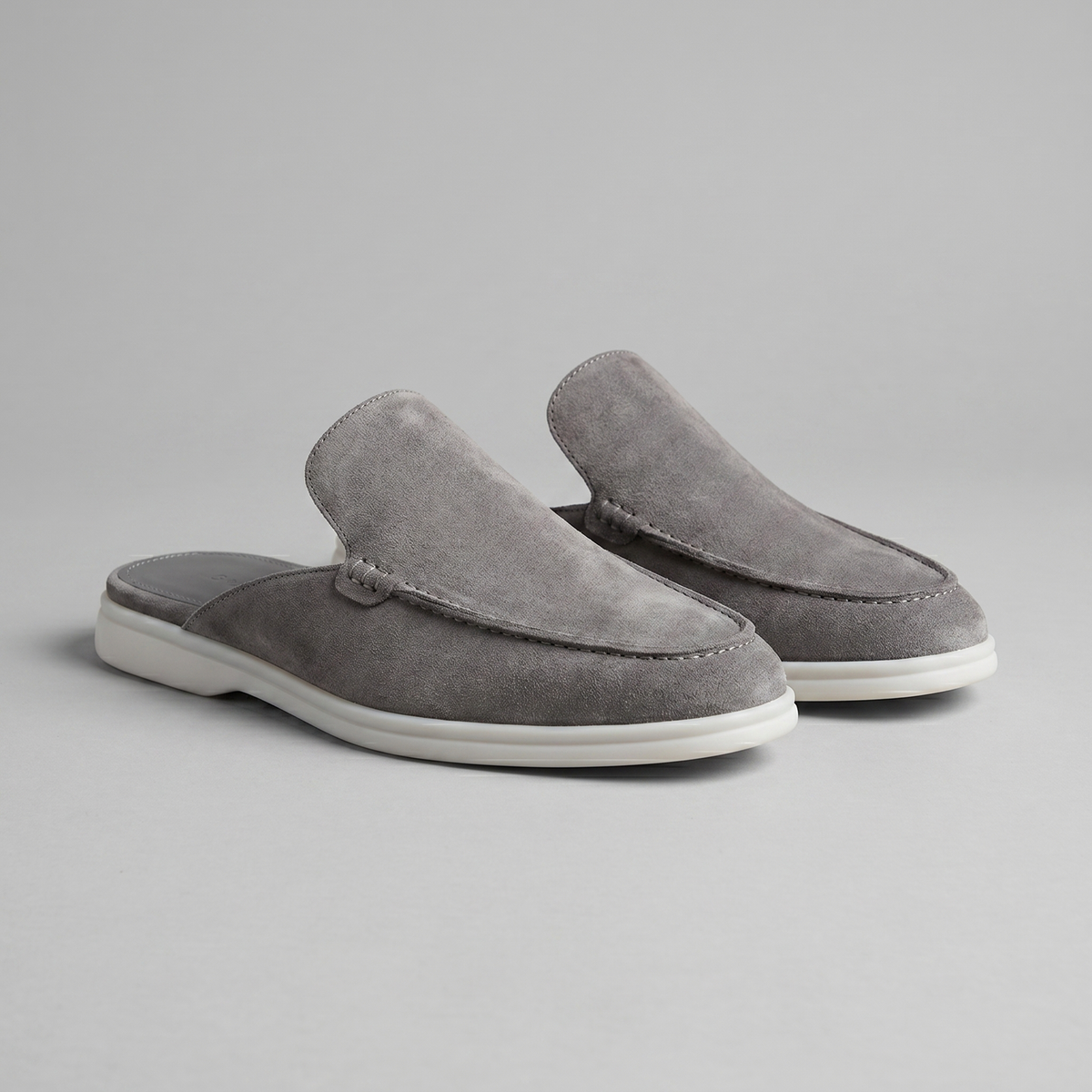 David | Stylish Backless Loafer Mens Slippers