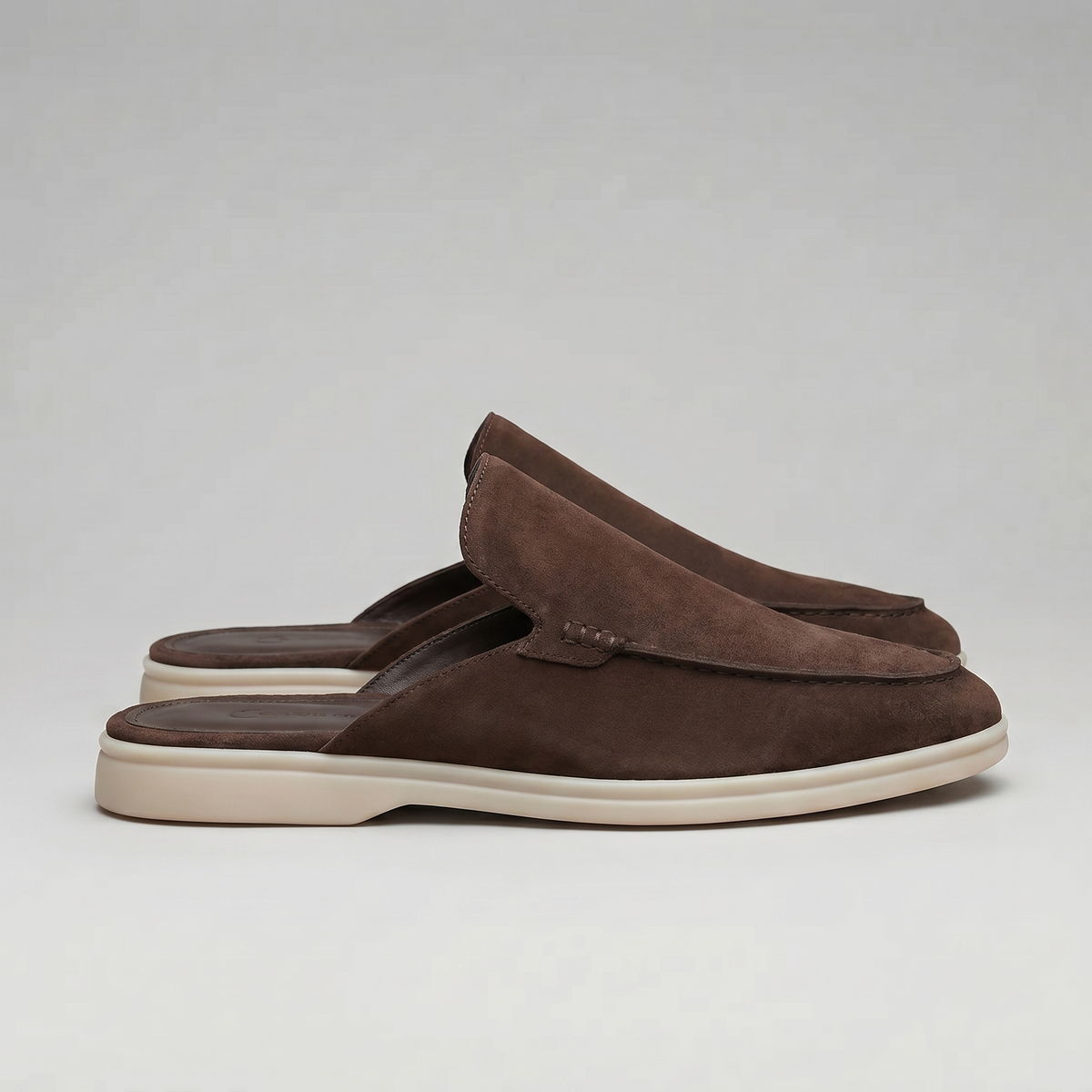 David | Stylish Backless Loafer Mens Slippers